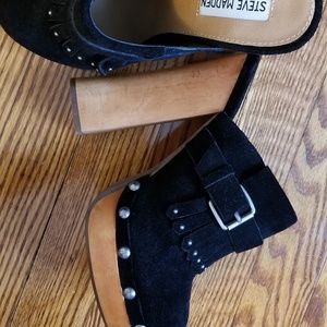 Steve Madden Helgga black mule/clog